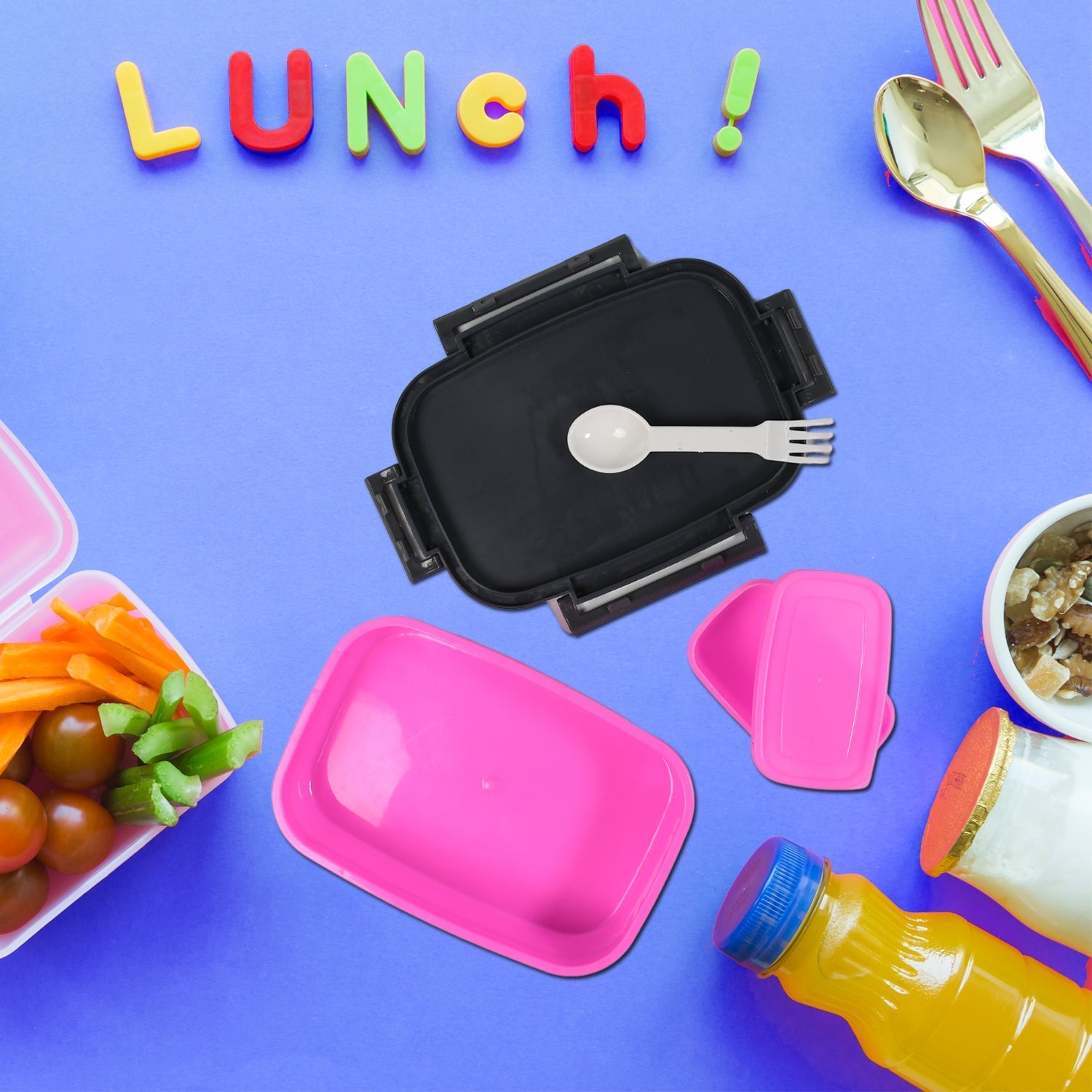 5318A Best Lunch Box Plastic High Quality Box For Kids School Customized Plastic Lunch Box for Girls & Boy 