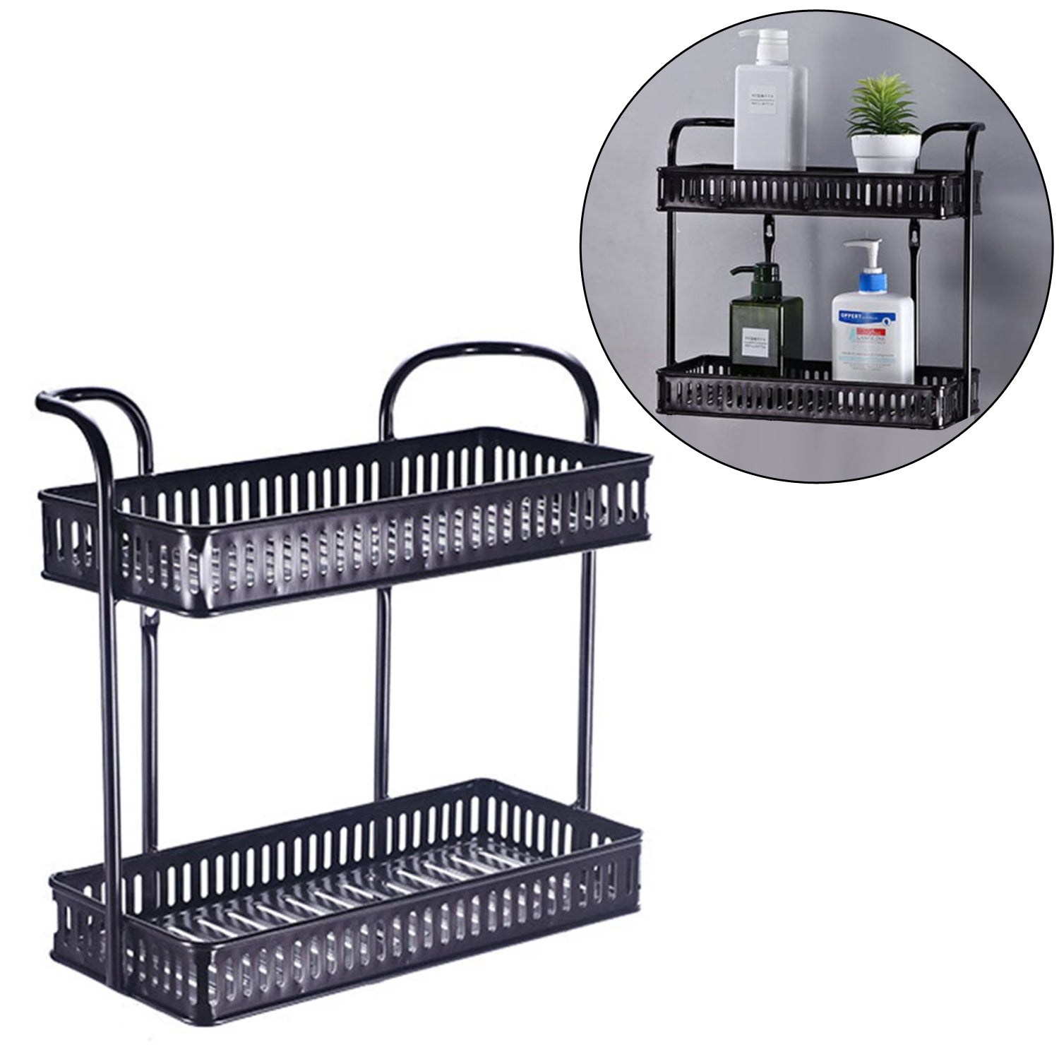 5149 Kitchen organizer Rack for Storage Home and Kitchen & Bathroom Use 