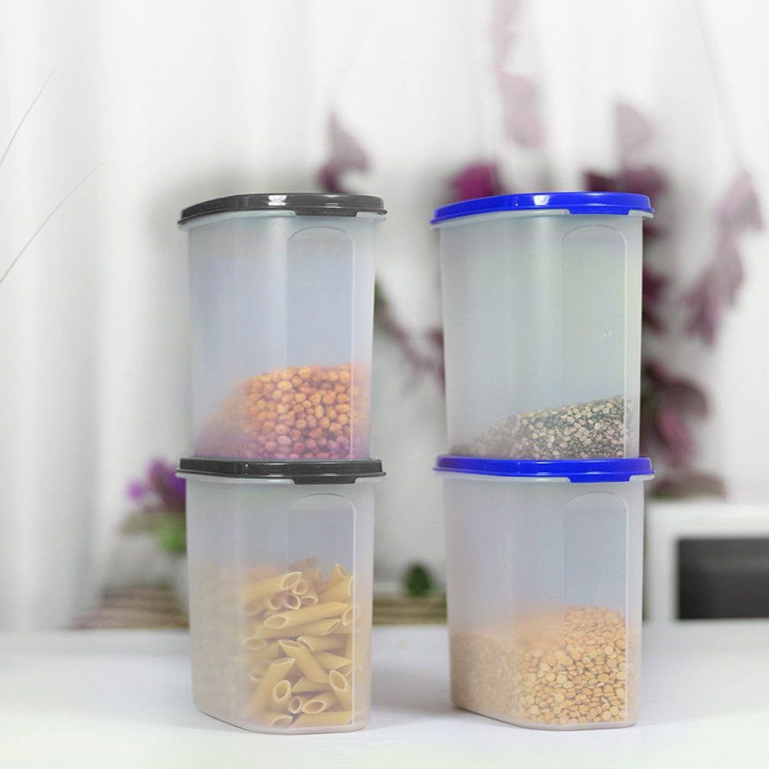 2622 Kitchen Storage Container for Multipurpose Use (1000ml) (Pack of 4) 