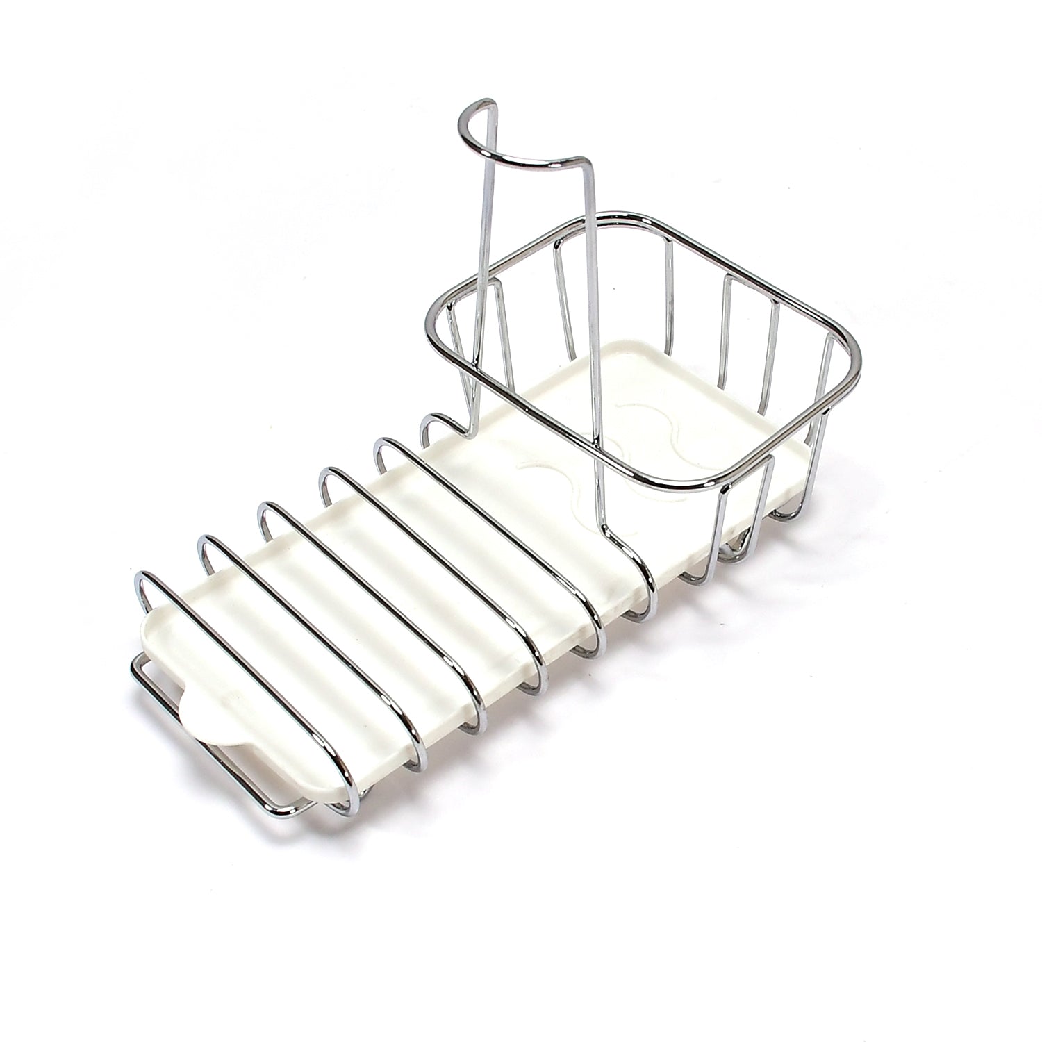 5188 Sponge Holder Kitchen Sink Stand 16cm Steel For Home & Kitchen Use 