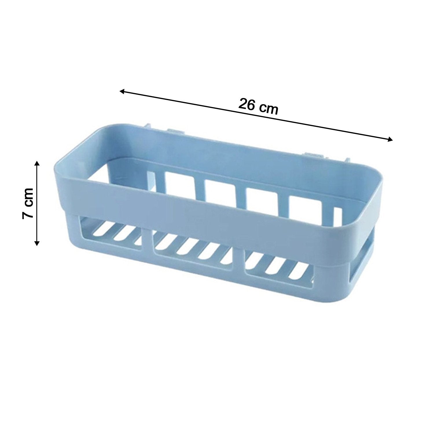 1094L Multipurpose Shelf Storage Rack Organizer Caddy Basket with Sticker (Loose Packing) 