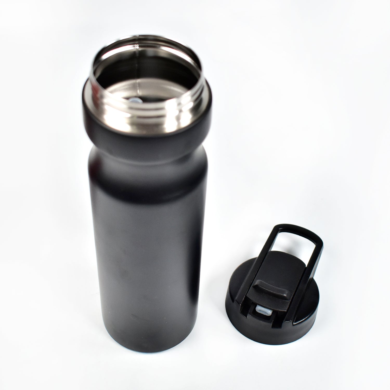 6826 Steel Fridge Bottles 900 ML Big Size I Single Walled Insulation with Sipper Cap I Stylish Kids Water Bottles. 