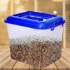 3718 Plastic Storage Container with Lid - 5.5kg 