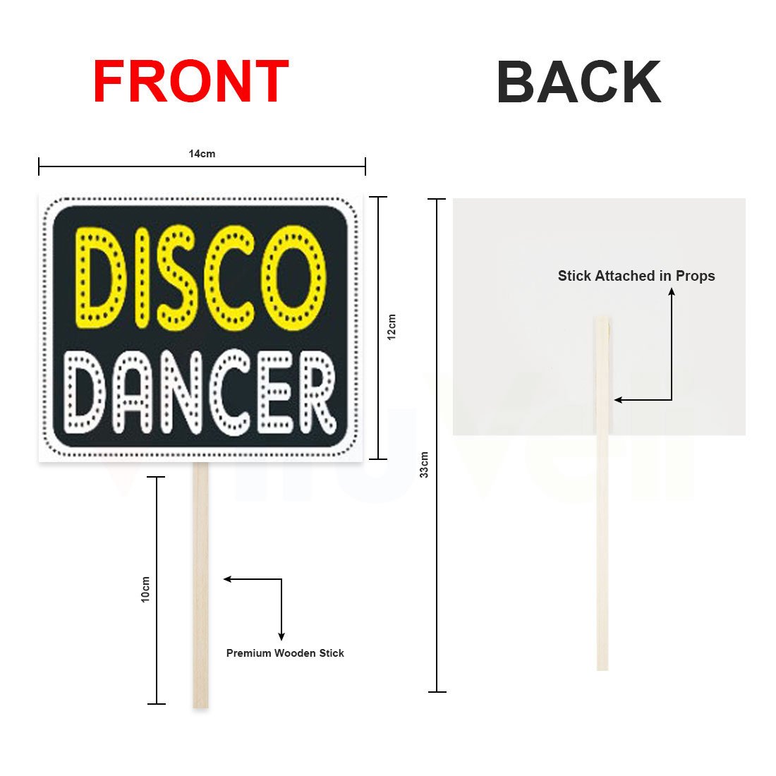 3427  Set of 12 Funny Party Photo Booth Props Craft Item Amd-