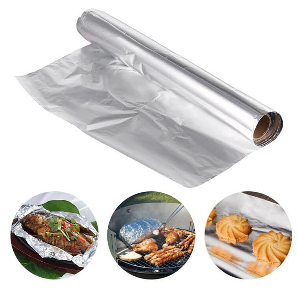 2301 Aluminium Silver Kitchen Foil Roll (18 Meter) 