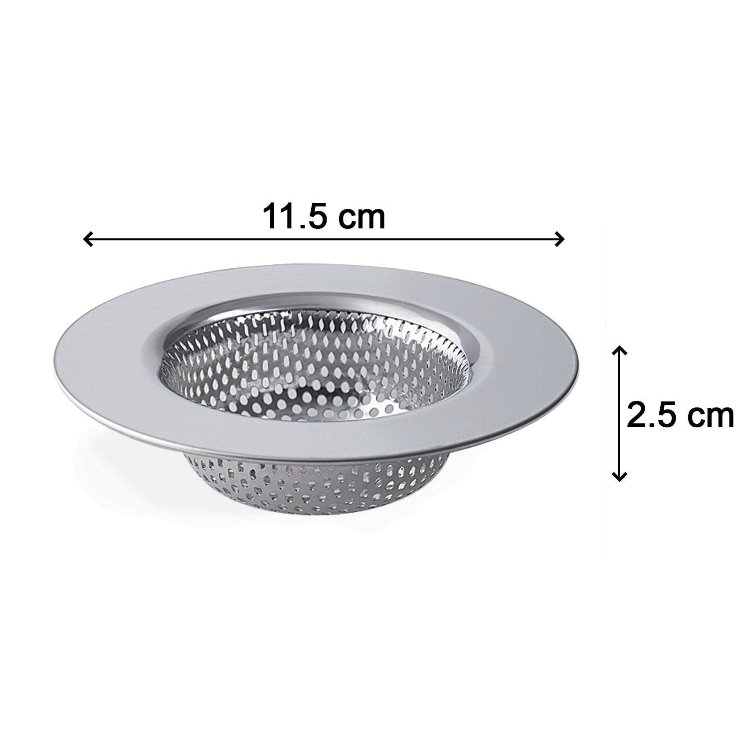 4748 Stainless Steel Sink/Wash Basin Drain Strainer (1Pc Only) 