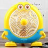 6464 plastic cute mini  cartoon electric usb fan desk fan for children 