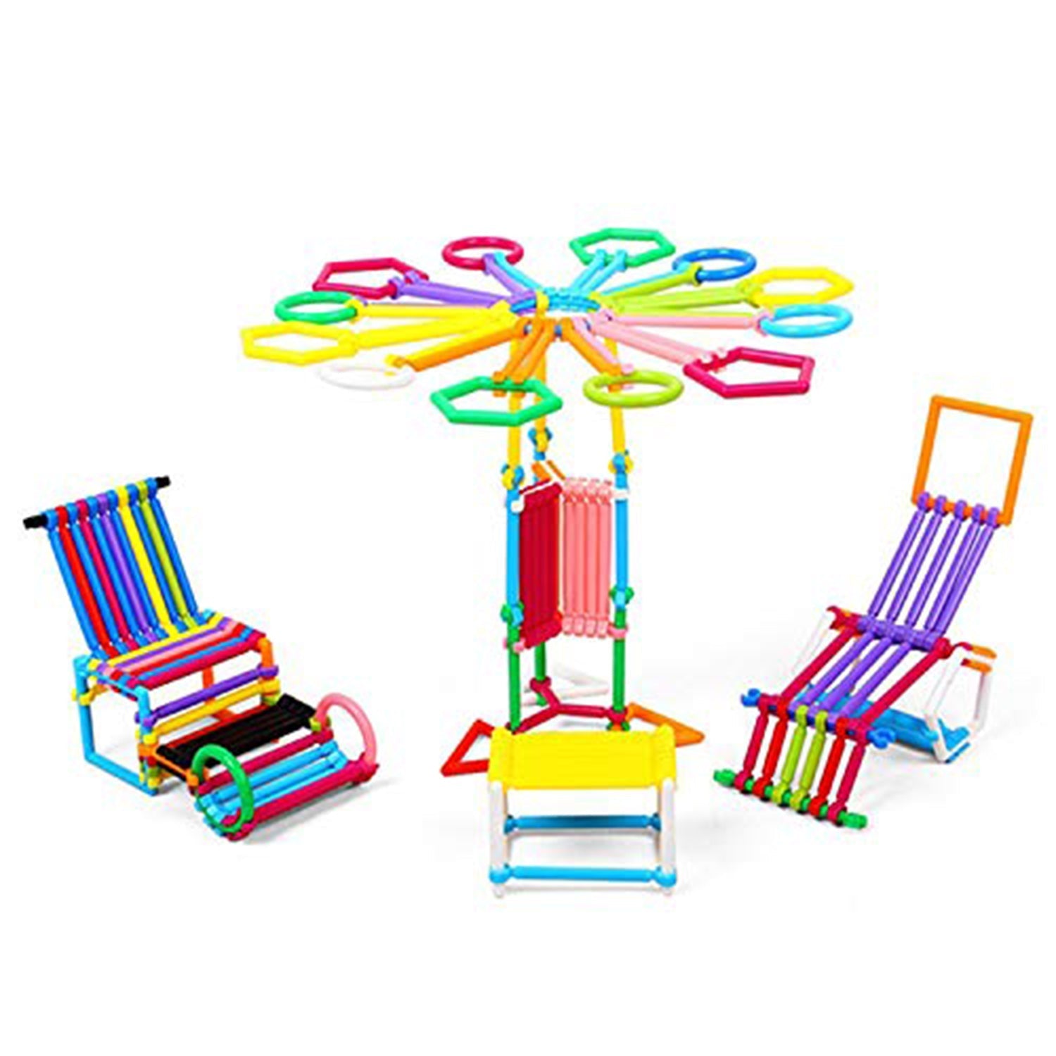 3905 400 Pc Sticks Blocks Toy used in all kinds of household and official places by kids and children's specially for playing and enjoying purposes. 