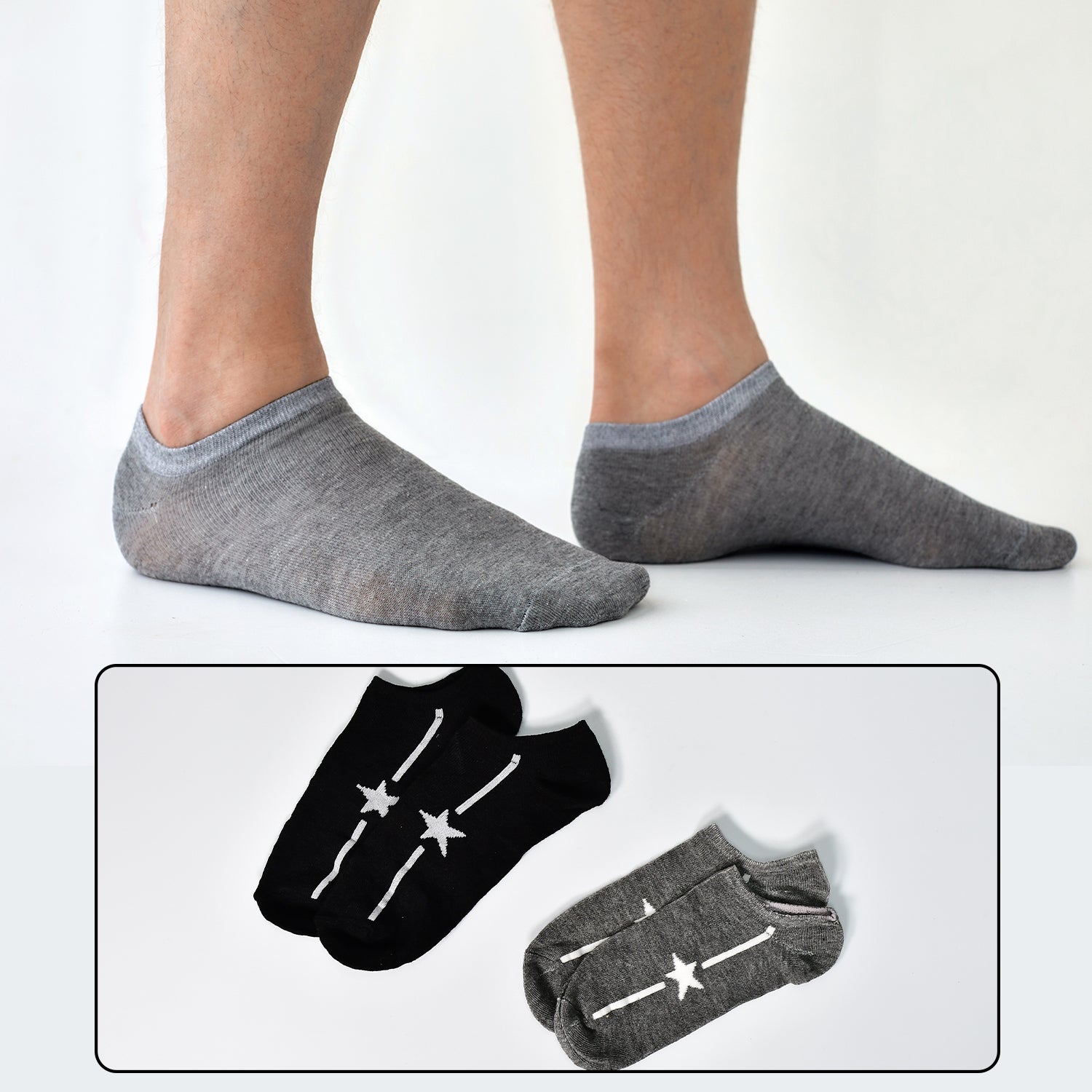 6364 1PAIR SOCKS PRINTED TRENDY MULTIPLE DESIGNER SOCKS. 