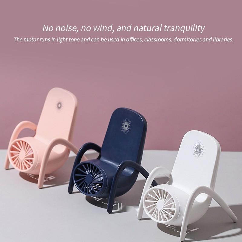 4814 Portable Mobile Phone Holder Fan  Personal Fan Multi- Function Fan Handheld Charging Fan 