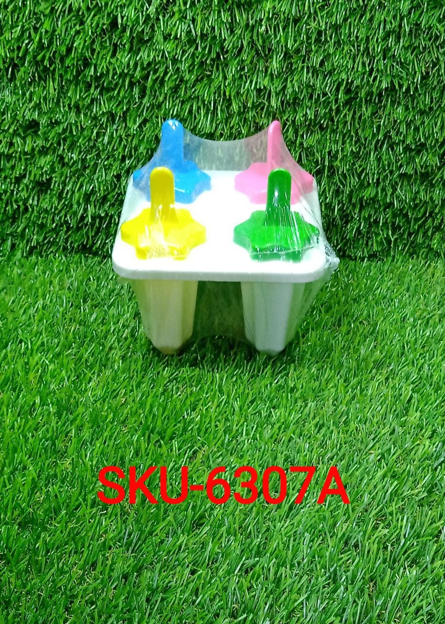 6307A 4Pc Ice Candy mould Used for Making Ice-Creams 