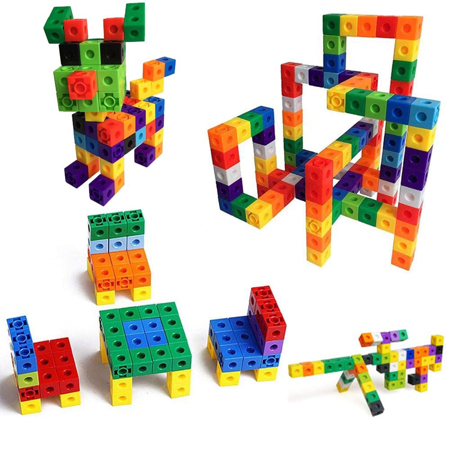 3912 60 Pc Cube Blocks Toy used in all kinds of household and official places specially for kids and children for their playing and enjoying purposes. 