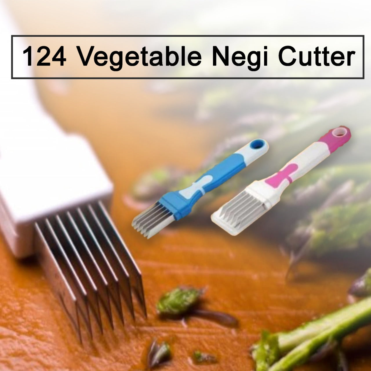 124 Vegetable Negi Cutter Save Karo