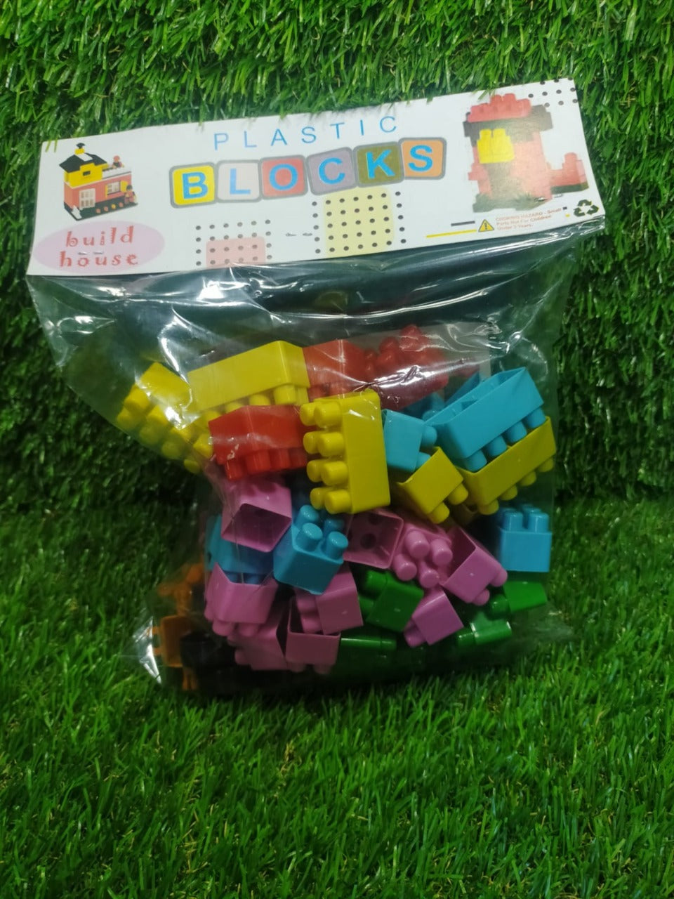 4627 A Building Blocks 60 Pc widely used by kids and children for playing and entertaining purposes among all kinds of household and official places etc. 