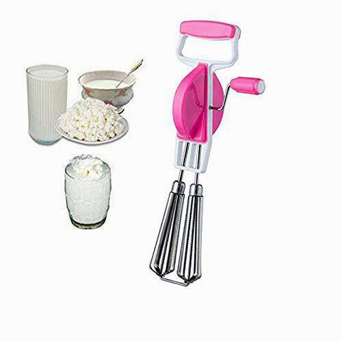 0814 Stainless Steel Power Free Hand Blender and Hand Beater 