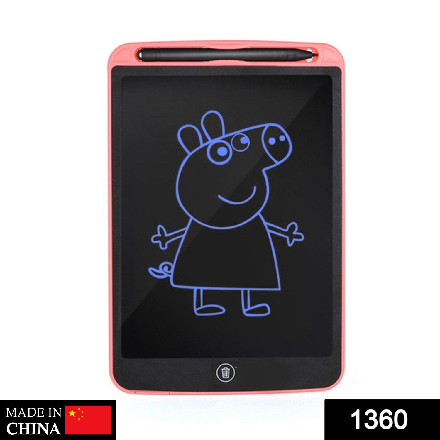 1360 LCD Portable Writing Pad/Tablet for Kids - 8.5 Inch 